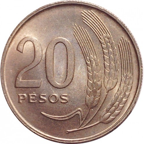 20 pesos good 1970 uruguay