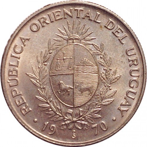 20 pesos good 1970 dos uruguay