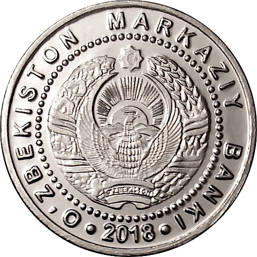 500 som new 2018 dos uzbekistan