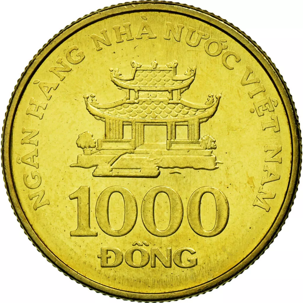 1000 dong new 2003 vietnam