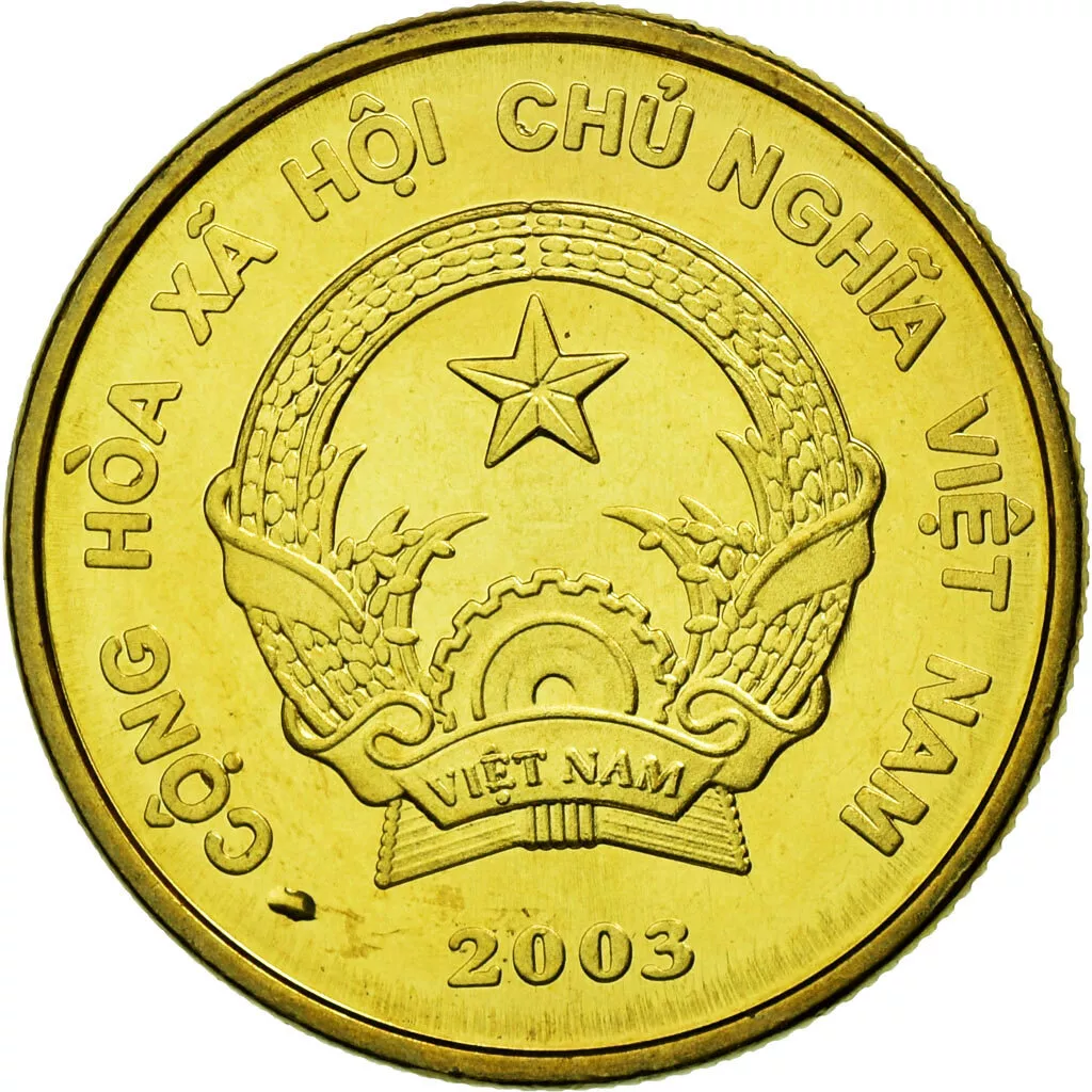 1000 dong new 2003 dos vietnam
