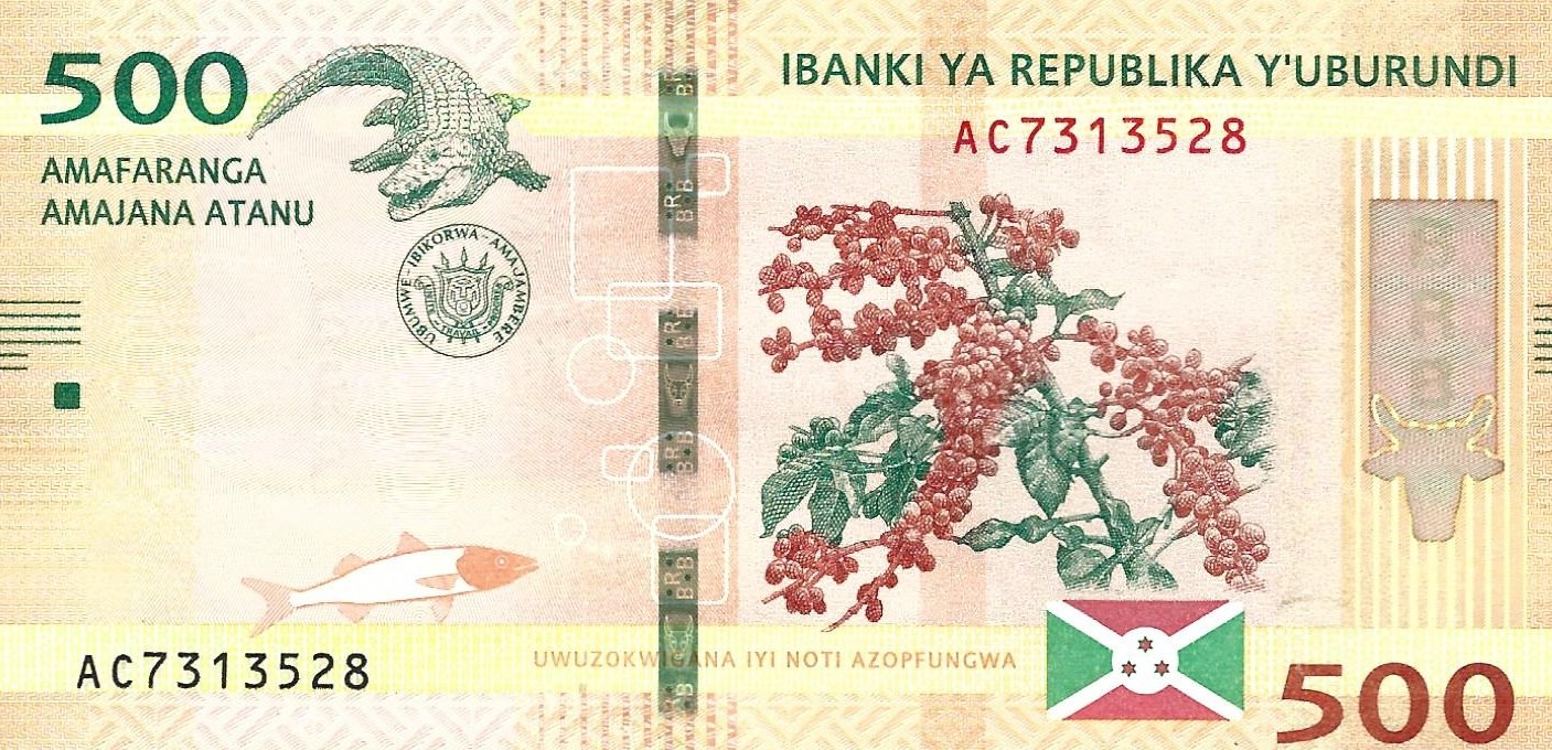 Burundi / 500 Francs