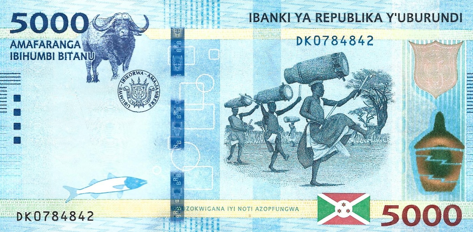 Burundi / 5000 Francs