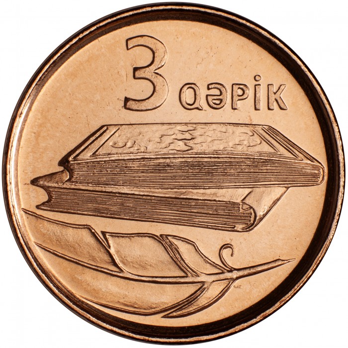 Azerbaijan / 3 Qepik