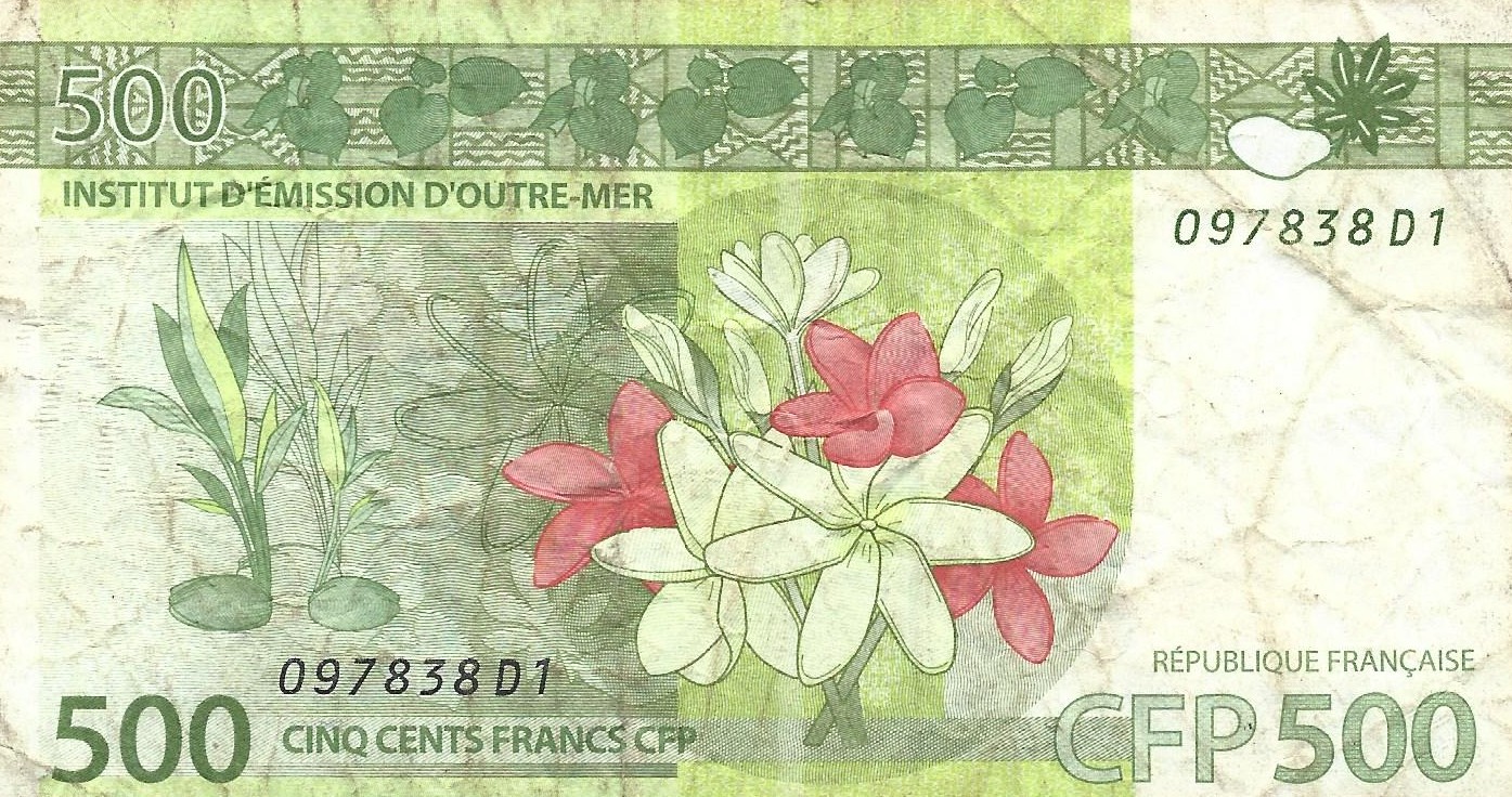 French Pacific Territories / 500 Francs