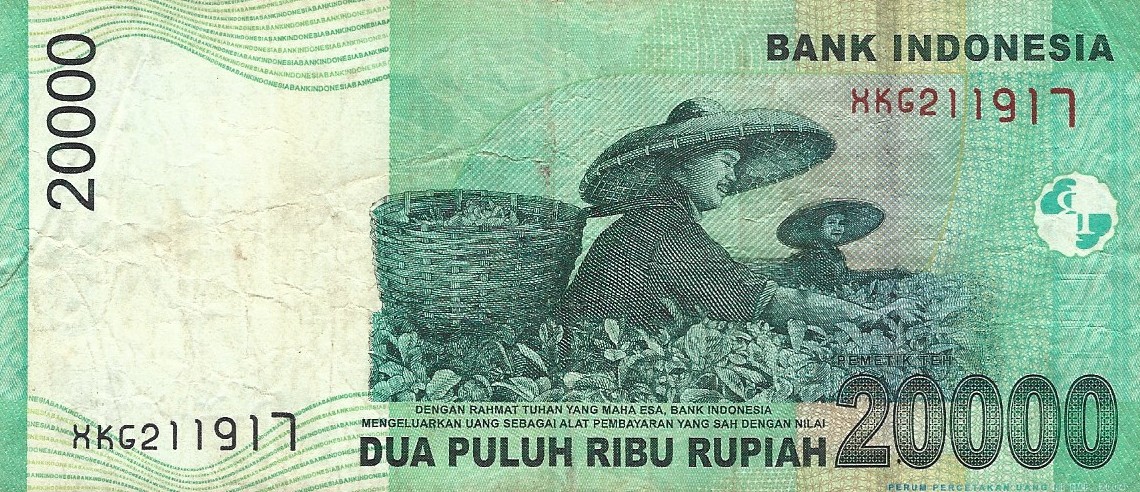 Indonesia / 20000 Rupees