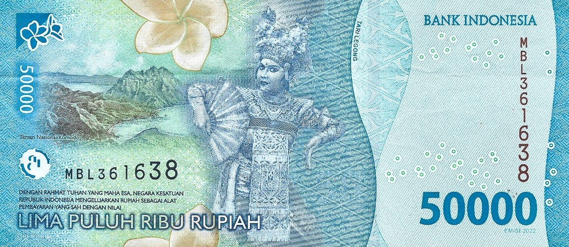 Indonesia / 50000 Rupees