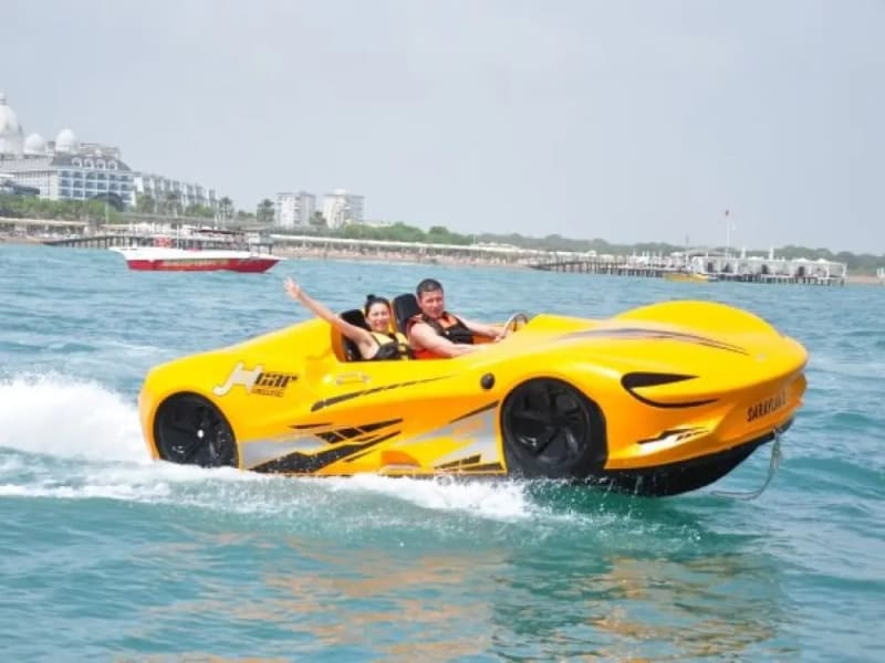 Гонка по морской глади!