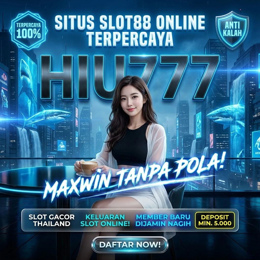 Galeri foto HIU777 👑 Slot Gacor Thailand: Keluaran Situs Slot88 Online Terpercaya 2026 Tanpa Pola! di Jakarta