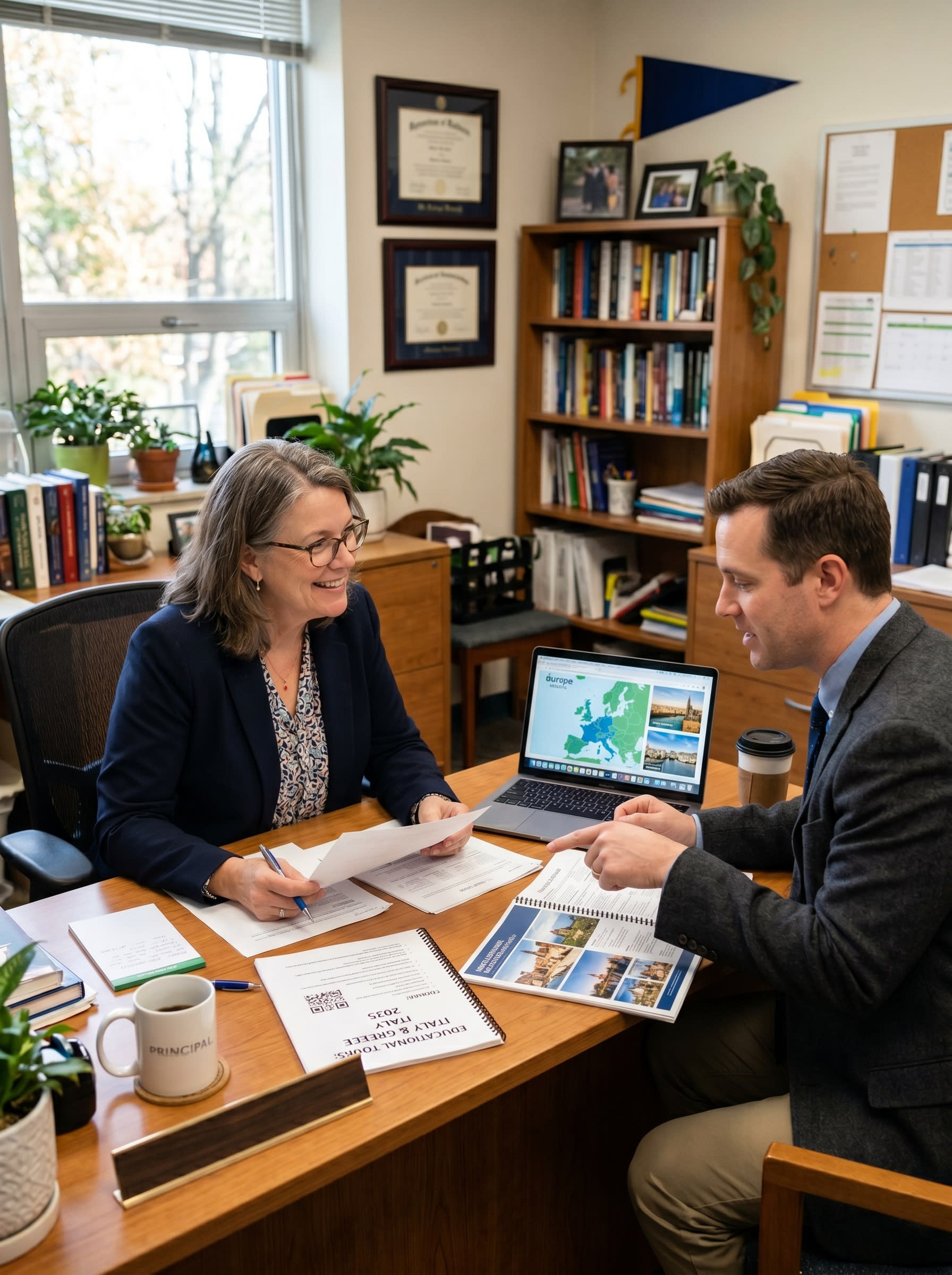 Curriculum aligned school travel experience