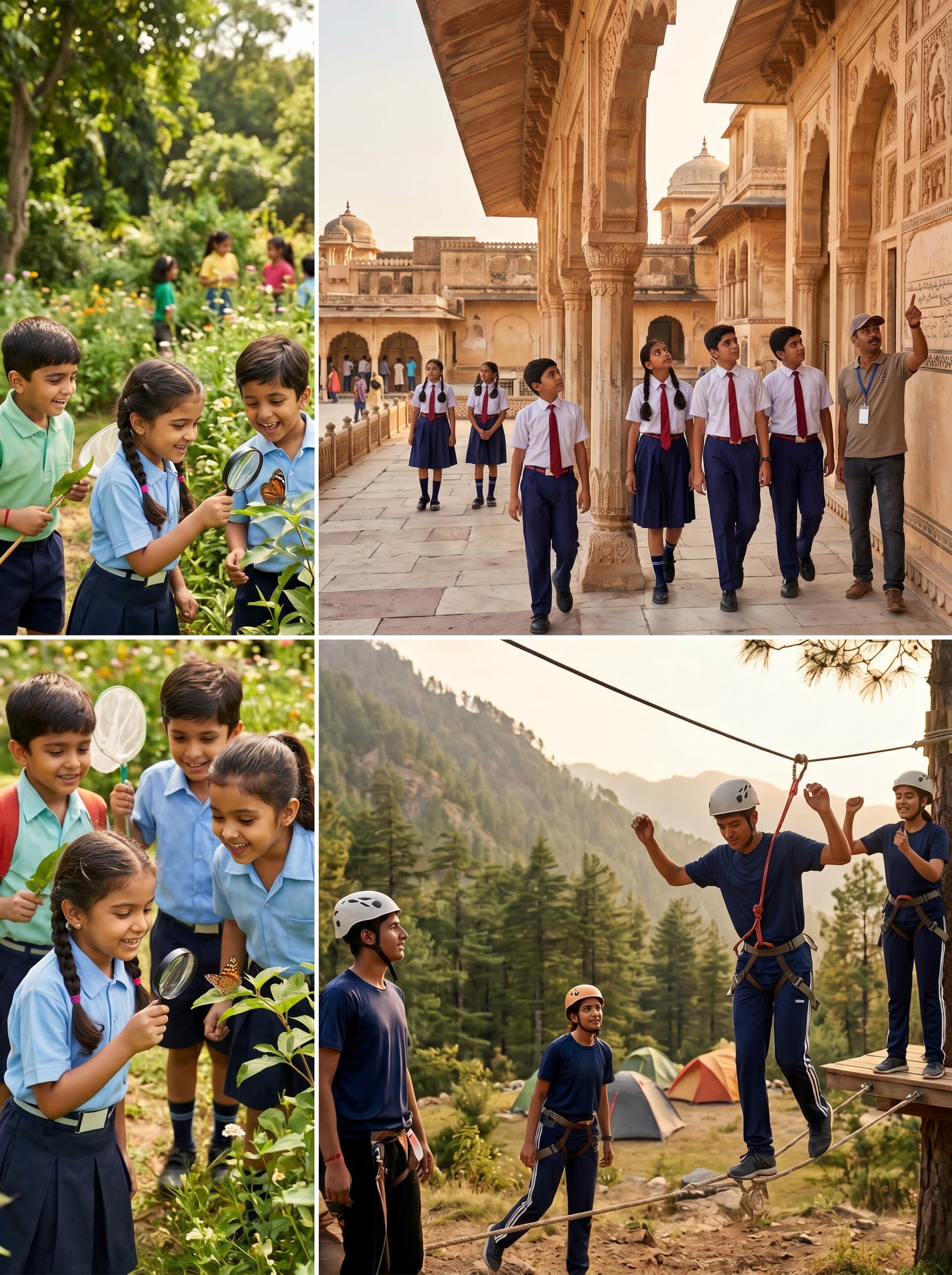 Age appropriate school exploration programs