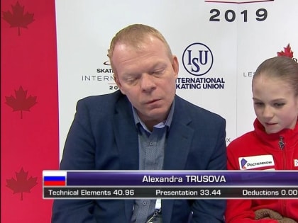 Рика Кихира лидирует по итогам короткой программы Skate Canada, Трусова - третья, Медведева шестая