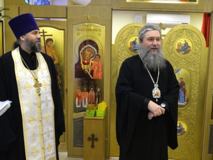 «Навестить того, кому требуется наша поддержка»: митрополит Евгений поздравил с Рождеством Христовым пациентов и сотрудников Областного детского противотуберкулезного диспансера