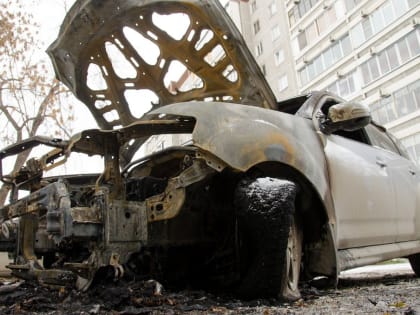 В Кировграде полыхал Peugeot