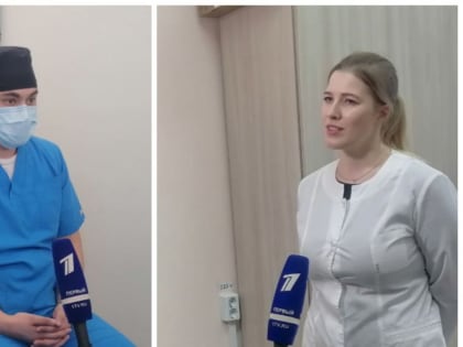 Про врачей больницы Каменска-Уральского рассказали на Первом канале
