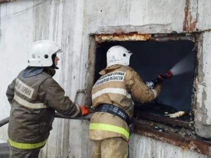 В Верхней Пышме сгорел текстильный цех