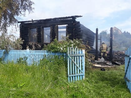 В огне погиб житель Шиловки