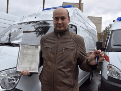 Тавда получила новый автомобиль скорой помощи