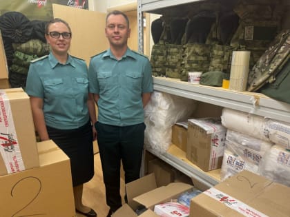 Гуманитарная помощь к Дню военного медика отправлена на фронт