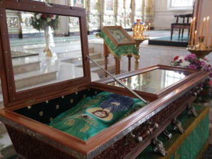 Ковчег с мощами святого праведного Симеона Верхотурского прибыл в Первоуральск