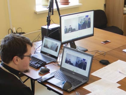 Руководитель епархиального казачьего отдела принял участие в вебинаре Синодального комитета