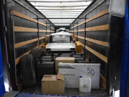 «Единая Россия» отправила очередную фуру дополнительной помощи на Донбасс