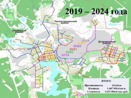 В Нижнем Тагиле завершились ремонтные работы на самых крупных объектах нацпроекта «Безопасные и качественные дороги»
