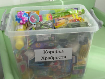 Благотворительная акция «Коробка храбрости» завершилась