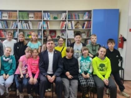 В рамках областного дня чтения встретились с детьми и прочитали рассказ «Волшебство»