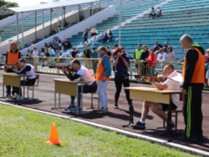 Спортивный марафон «Сила России» в Лесном