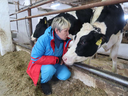 Евгений Куйвашев передал лучшей доярке Свердловской области автомобиль