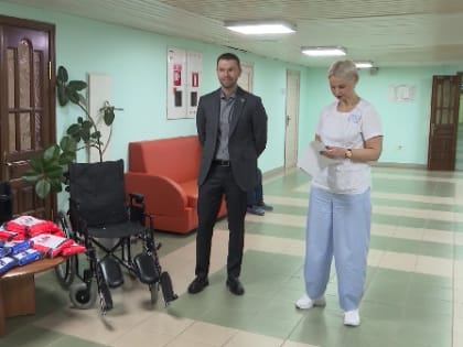 Свердловский онкодиспансер получил партию специальных приспособлений, облегчающих процесс лечения пациентов