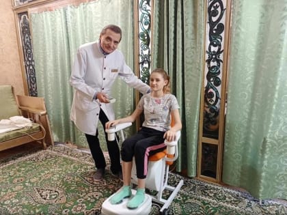 В больнице Асбеста появился аппарат для эффективной восстановительной терапии детей