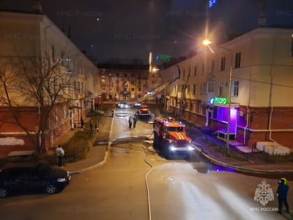 В Каменске-Уральском детей эвакуировали при пожаре