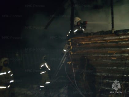 В деревне Брод под Каменском сгорела баня