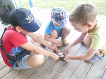 Юные жители Ольховки познакомились с историей своей малой родины