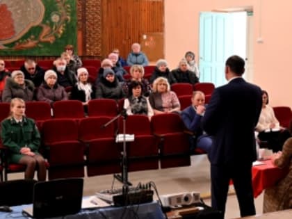 В деревне Ленино состоялось традиционное ежегодное собрание жителей
