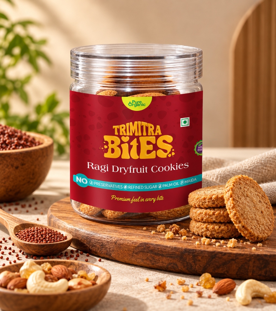 Ragi Dryfruit Cookies