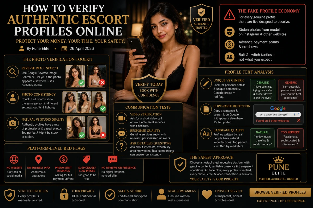 How to Verify Authentic Escort Profiles Online