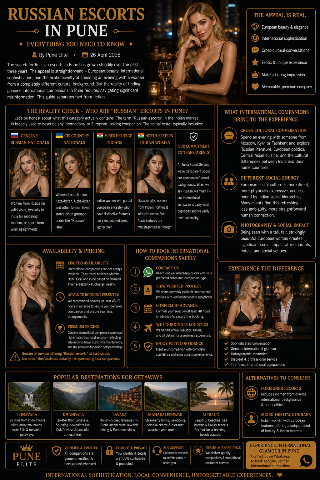 Russian Escorts in Pune: Everything You Need to Know