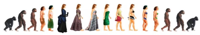 Línea del tiempo de la evolución de las camisetas