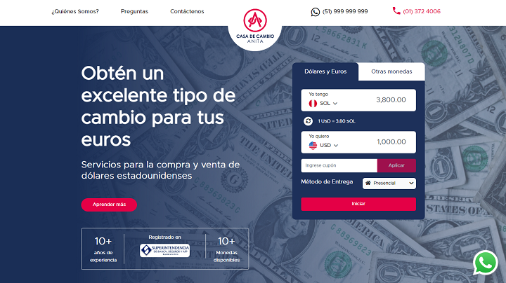 Cliente MaticTec - Casa de Cambio Anita