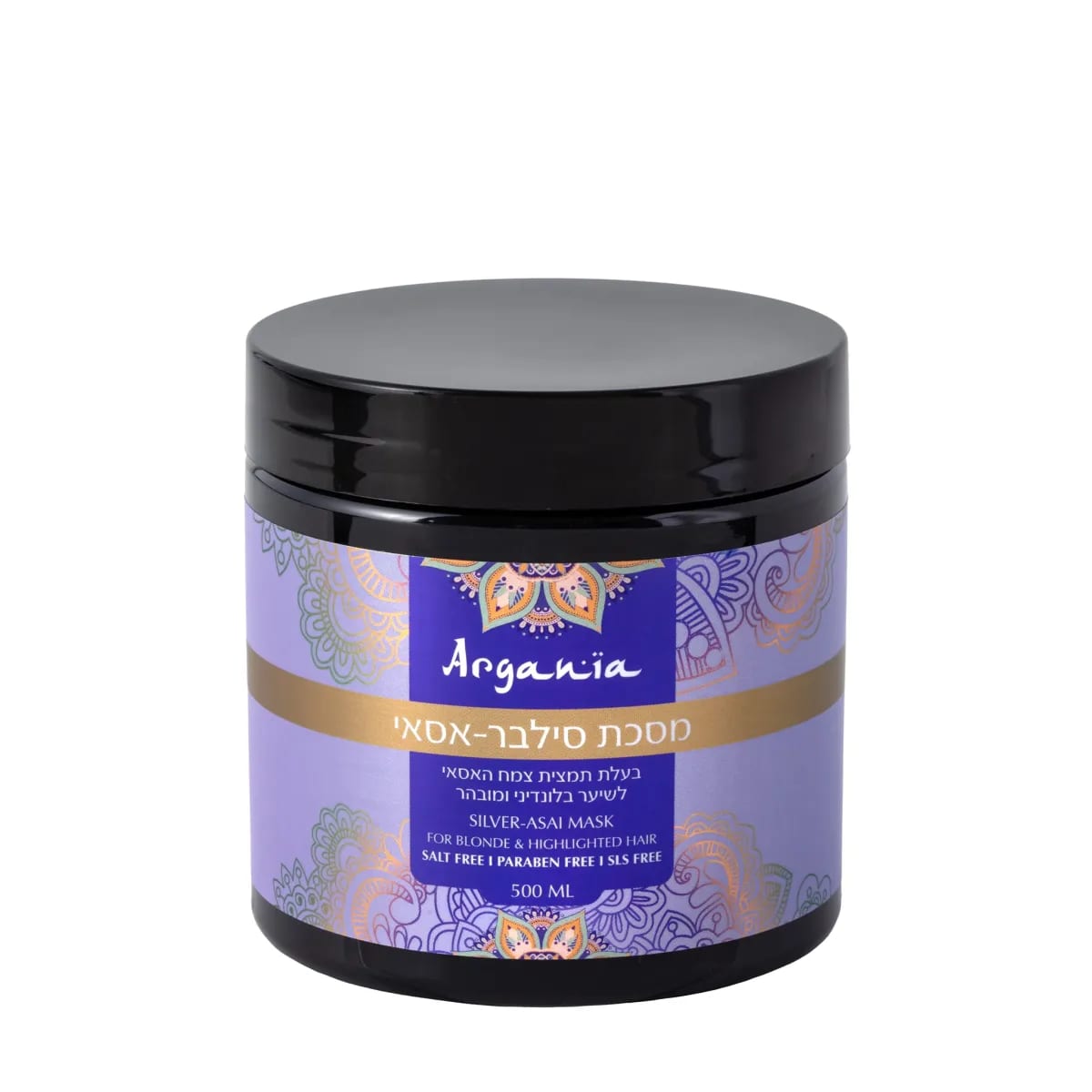 מסכה לשיער סילבר אסאי (500 מ"ל)