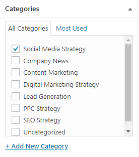 Blog Categories