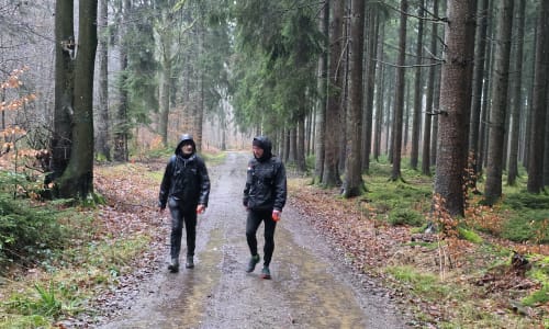 Fléchage de la marche du Carnaval, 12 février 2026