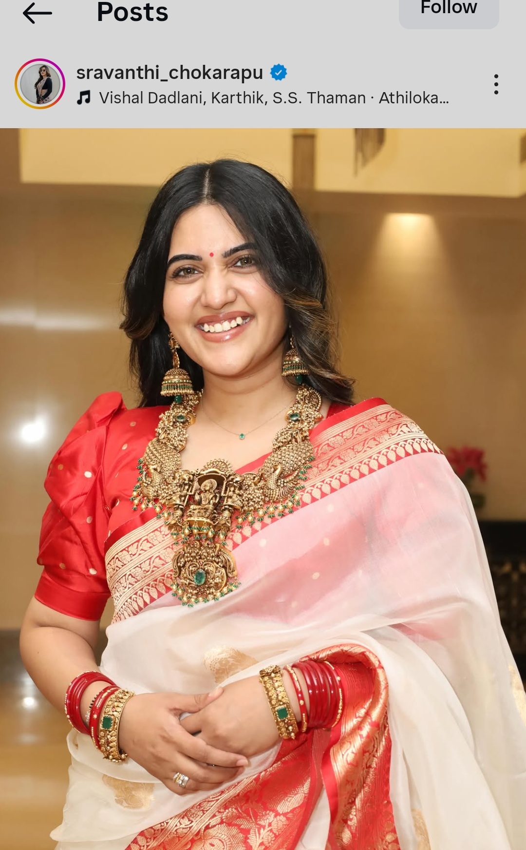 Sravanthi Chokarapu