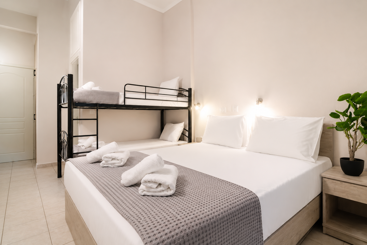 Quadruple Room Ground Floor at Samel Hotel