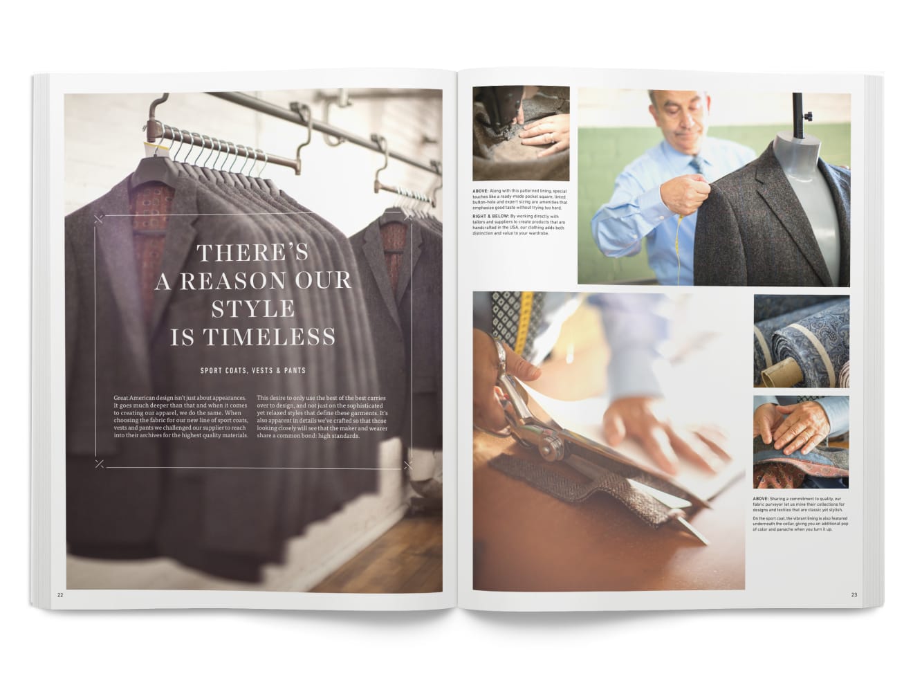 Allen Edmonds Direct Mail Catalog Spread