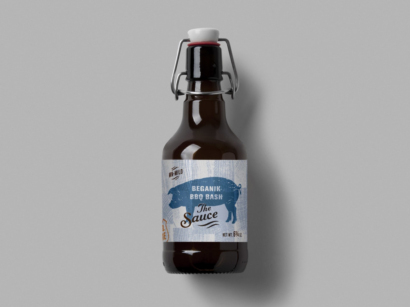 Beganik BBQ Bash, BBQ Sauce Packaging