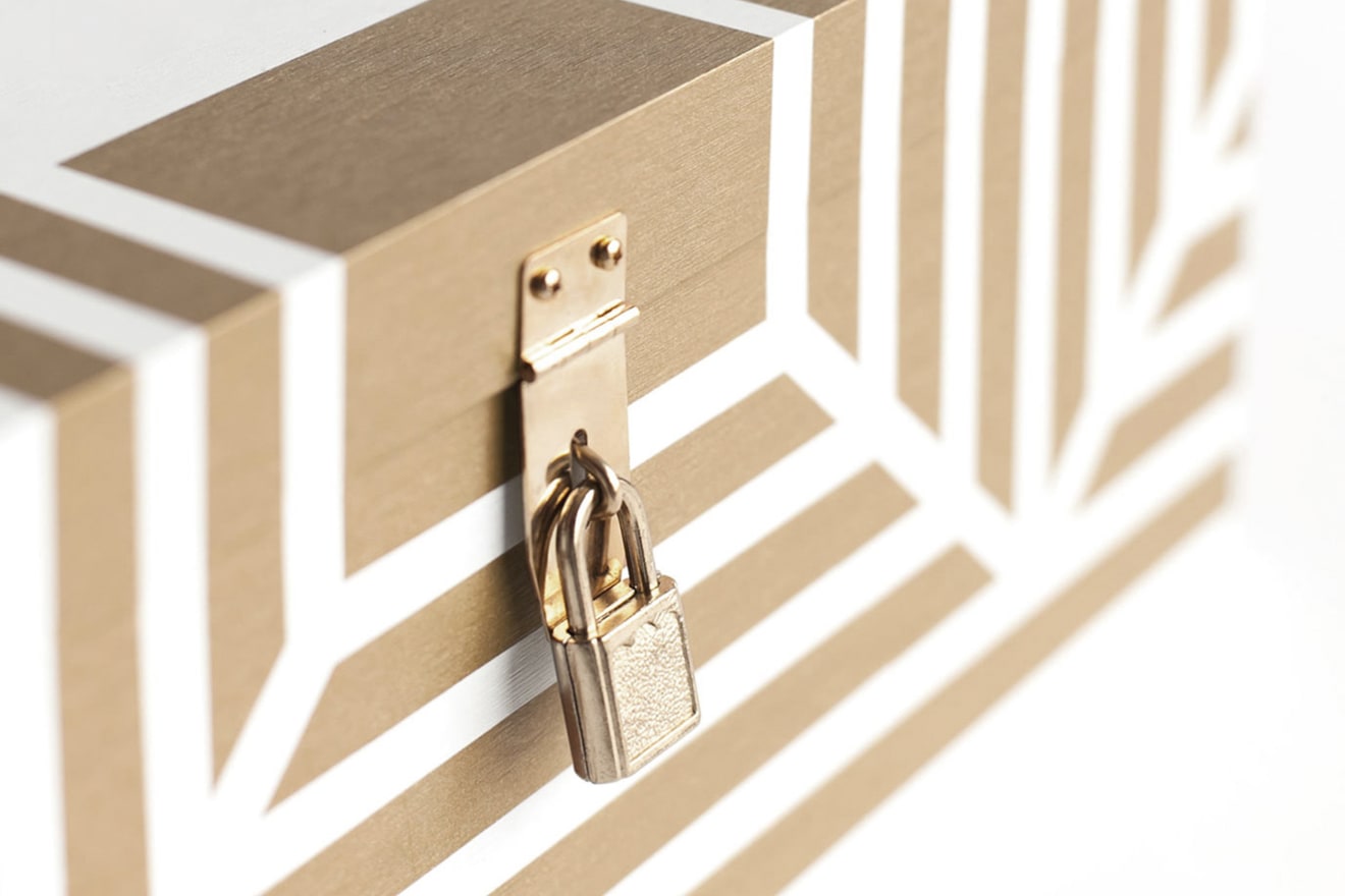 Asics Gel-Lyte III Precious Metals Influencer Kit, Lock Detail